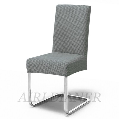 Huse pentru scaune jacquard groase, model în formă de T, carcasă pentru scaune, elastic, pentru scaune de luat masa, pentru birou, restaurant, dimensiune universală