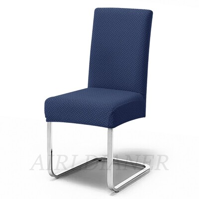 Huse pentru scaune jacquard groase, model în formă de T, carcasă pentru scaune, elastic, pentru scaune de luat masa, pentru birou, restaurant, dimensiune universală