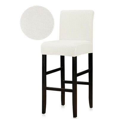 1 bucată capac elastic pentru scaun înalt 18 culori opțional husă pentru scaun de bar dimensiune universală pentru sufragerie bar club sufragerie