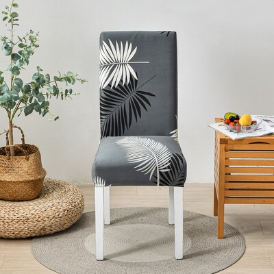 huse elastice husa scaun elastic cu imprimeu floral pentru sufragerie birou banchet protectie scaun material elastic husa fotoliu