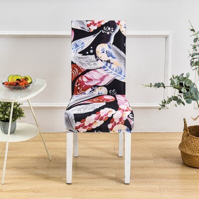 huse elastice husa scaun elastic cu imprimeu floral pentru sufragerie birou banchet protectie scaun material elastic husa fotoliu