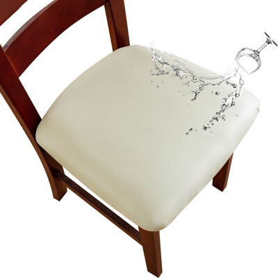 Husa de perna pentru scaune impermeabila din PU pentru bucatarie husa de scaun din piele pentru sufragerie husa scaun de sufragerie