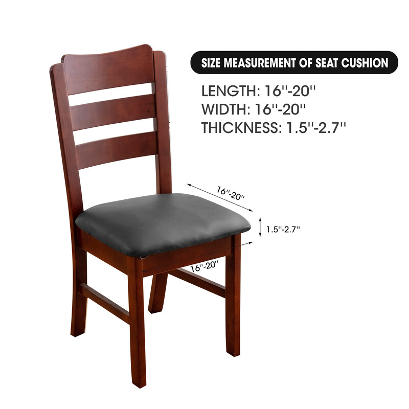 Husa de perna pentru scaune impermeabila din PU pentru bucatarie husa de scaun din piele pentru sufragerie husa scaun de sufragerie