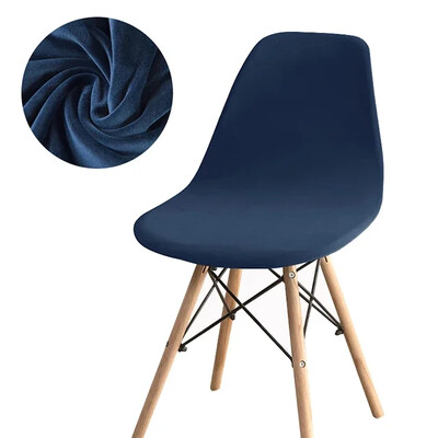 Velvet Elasticity székhuzatok étkezőhöz Shell székhuzat Ülés Állítható csúszóhuzat étkezőszékhez Mosható Levehető