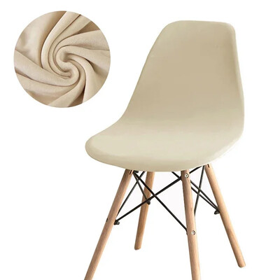 Velvet Elasticity székhuzatok étkezőhöz Shell székhuzat Ülés Állítható csúszóhuzat étkezőszékhez Mosható Levehető