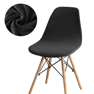 Velvet Elasticity székhuzatok étkezőhöz Shell székhuzat Ülés Állítható csúszóhuzat étkezőszékhez Mosható Levehető