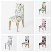 Mājas krēsla pārvalks Krēsli virtuvei Pārvalki krēsli regulējami ēdamistabas elastīga auduma krēslu pārvalki krēslu pārvalki kāzām aaaa