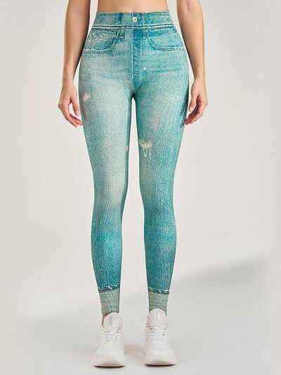 Moda femei sport Temperament de fitness Jambiere de yoga slim-fit Pantaloni comozi strâmți cu ridicare la șold