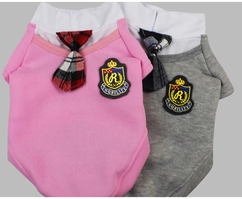Poros naminių šunų drabužiai naminių gyvūnėlių uniformos drabužiai mažiems ir vidutiniams šunims Kostiumas Čihuahua šuniuko augintinio marškinėliai Drabužiai šunims Ropa Perro
