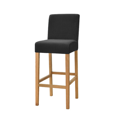 Bársony szövet bárszékhuzatok Stretch puha étkezőszékhuzatok Mosható rövid háthuzatok Székek konyhába Otthon Hotel bankett