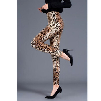 YGYEEG Women Fitness Push Up Leopard Printing κολάν μόδας ψηλόμεσο ελαστικό γυναικείο κολάν Σέξι παντελόνι συνονθύλευμα παντελόνι