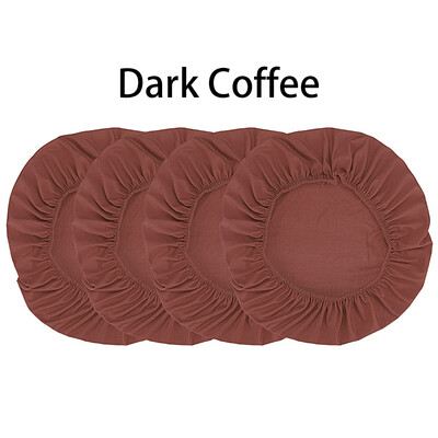 Huse pentru scaune moale, 8/4 bucăți, potrivite pentru scaune alungite/pătrate/rotunde, decor elastic, huse pentru scaune de sufragerie, huse elastice, 5 culori