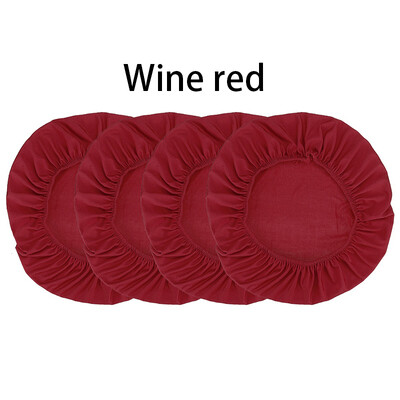 Huse pentru scaune moale, 8/4 bucăți, potrivite pentru scaune alungite/pătrate/rotunde, decor elastic, huse pentru scaune de sufragerie, huse elastice, 5 culori