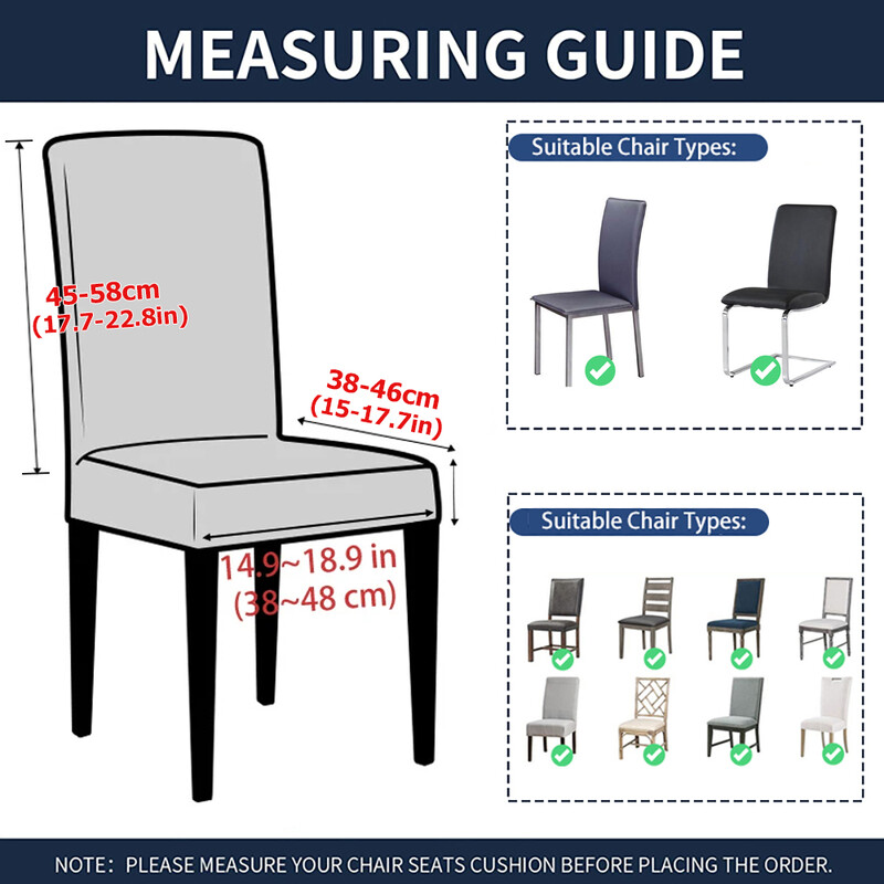 Hideg érzetű elasztikus székhuzat Koszosodásgátló üléshuzat irodai konyhához, étkezőhöz Fröccsenésálló Nem 100%-ban vízálló 1 db
