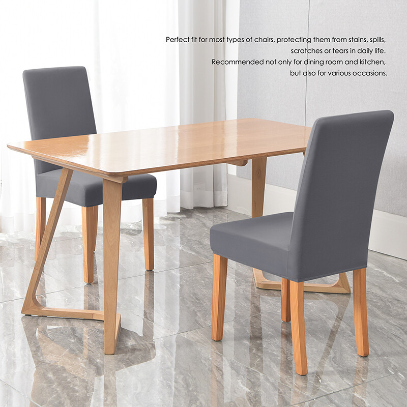 Hideg érzetű elasztikus székhuzat Koszosodásgátló üléshuzat irodai konyhához, étkezőhöz Fröccsenésálló Nem 100%-ban vízálló 1 db