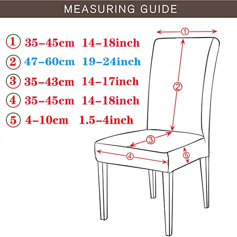 Huse pentru scaune din țesătură jacquard pătrată Huse pentru scaune elastice din spandex pentru sufragerie/bucătărie Huse pentru scaune elastice cu spătar