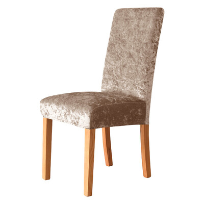 Huse pentru scaune din țesătură din catifea, 1 bucată, dimensiune universală, huse elastice pentru scaune pentru restaurant.