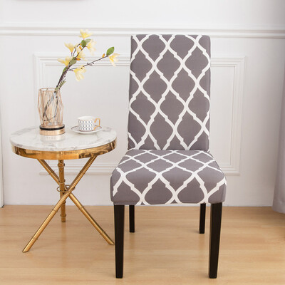 Huse pentru scaune de luat masa Husa elastica pentru scaun Huse pentru scaune elastice pentru nunta, hotel, banchet, sufragerie, birou, anti-murdar, detasabil