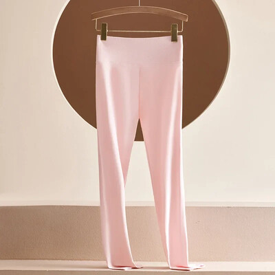 Alkalmi 100% pamut leggings női leggins magas derekú hosszú nadrág hölgyeknek sportos jógaruházat fekete harisnya Őszi ruházat utcai ruházat