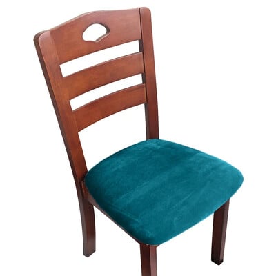Catifea super moale Huse scaune spandex huse pentru scaune elastice pentru scaune de sufragerie acasă Huse pentru scaune simple pentru scaune
