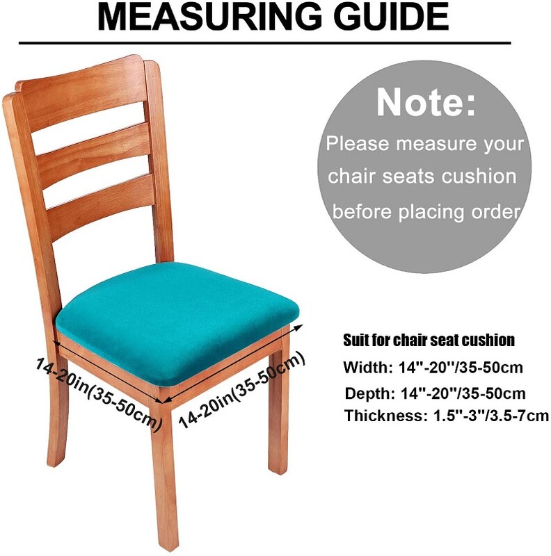 Catifea super moale Huse scaune spandex huse pentru scaune elastice pentru scaune de sufragerie acasă Huse pentru scaune simple pentru scaune