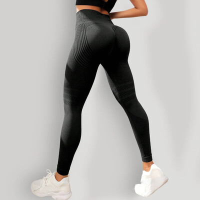 WANAYOU Augsta jostasvieta Bezšuvju jogas legingi Sieviešu treniņiem Skriešanas Sporta Bikses Push Up Gūžas Fitnesa Sporta zāle Legingi Zeķubikses