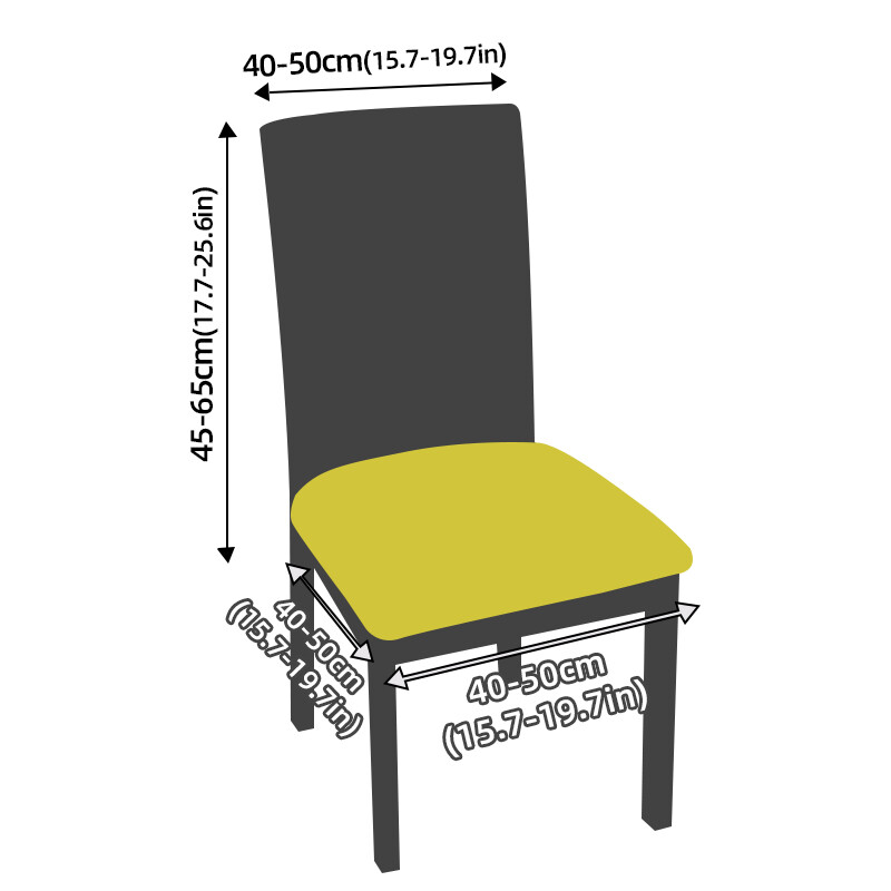 LANMOLIFE Székhuzat Üléshuzat Nyomtatott Elasztikus Székhuzat Levehető Tisztító Üléshuzat Alkalmas szállodai éttermekbe 1 db