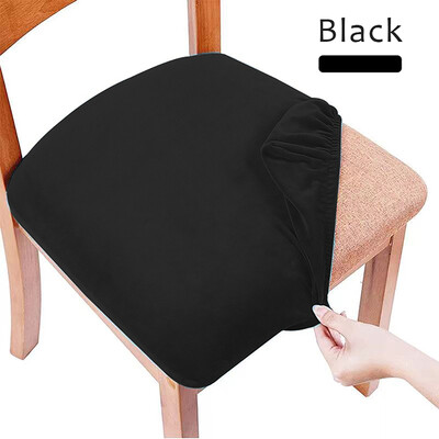 Husă pentru scaune din catifea super moale, pentru scaune elastice, pentru scaune de sufragerie, scaune antiderapante, huse de protecție pentru birou, bucătărie, banchet