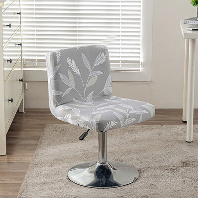 Bárszék székhuzat Virágos elasztikus szövet Asztali ülőszékek Védőhuzatok Porálló Irodai Számítógépes Székhuzat Otthoni dekoráció