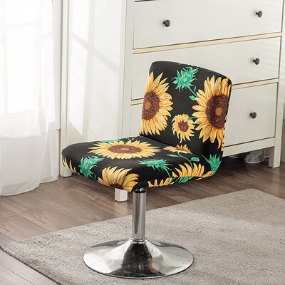 Bárszék székhuzat Virágos elasztikus szövet Asztali ülőszékek Védőhuzatok Porálló Irodai Számítógépes Székhuzat Otthoni dekoráció