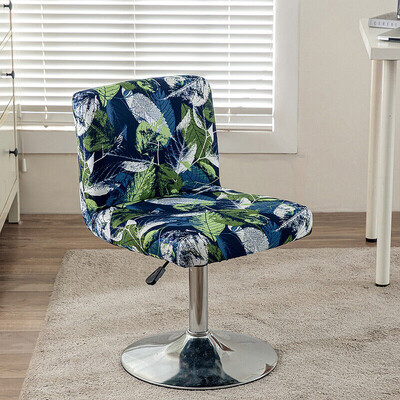 Bárszék székhuzat Virágos elasztikus szövet Asztali ülőszékek Védőhuzatok Porálló Irodai Számítógépes Székhuzat Otthoni dekoráció