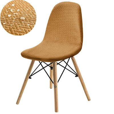 4/5/6 buc. Pachet de familie Husă de scaun la modă Husă de scaun impermeabilă, subțire, în timpul verii, husa detașabilă pentru scaun antifouling