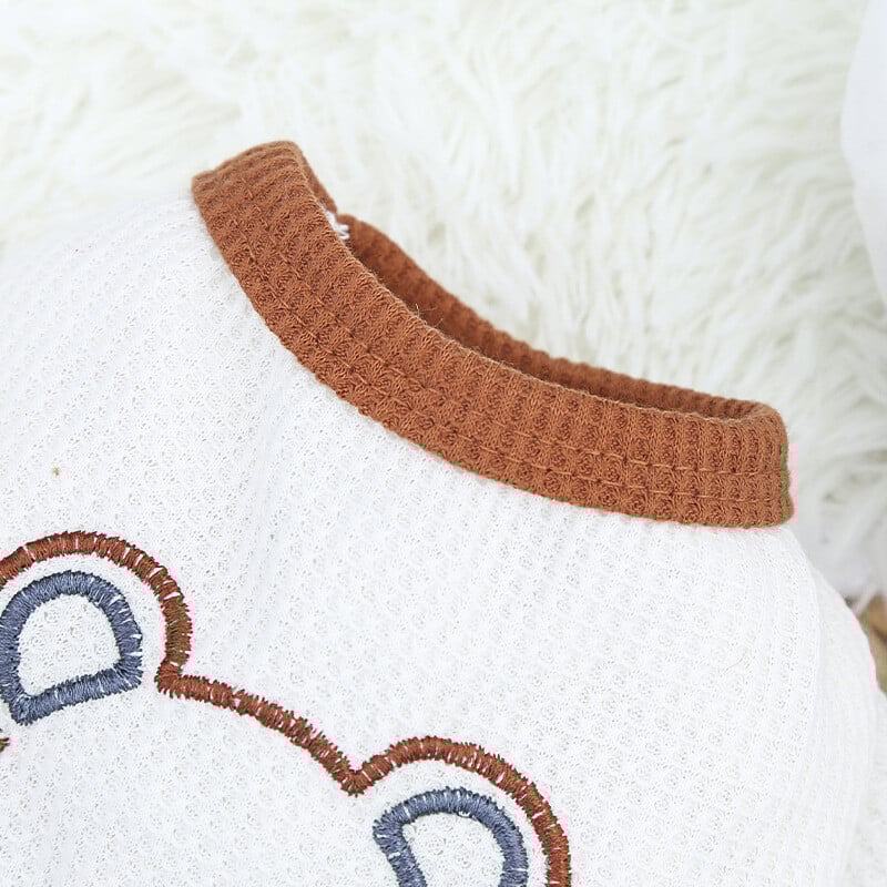 Šuniuko pavasario ir vasaros drabužiai naminių gyvūnėlių porai derantys drabužiai šunų suknelė Prancūzų buldogo marškinėliai Mielas kostiumas mažiems vidutinio dydžio šunims