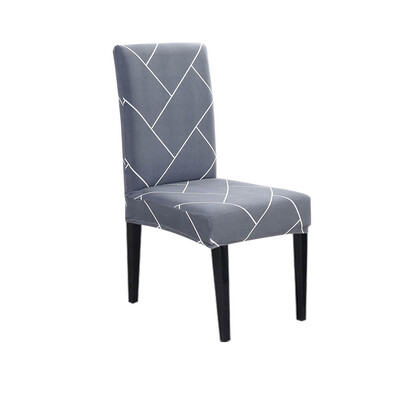 Huse pentru scaune Meijuner Huse pentru scaune elastice elastice cu imprimeu Spandex Huse universale multifuncționale pentru hotel acasă L397