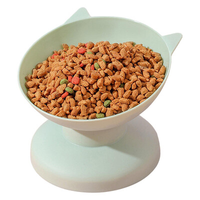 animal de companie, vărsături, farfurie, bol, plastic, înălțat, hrănitor