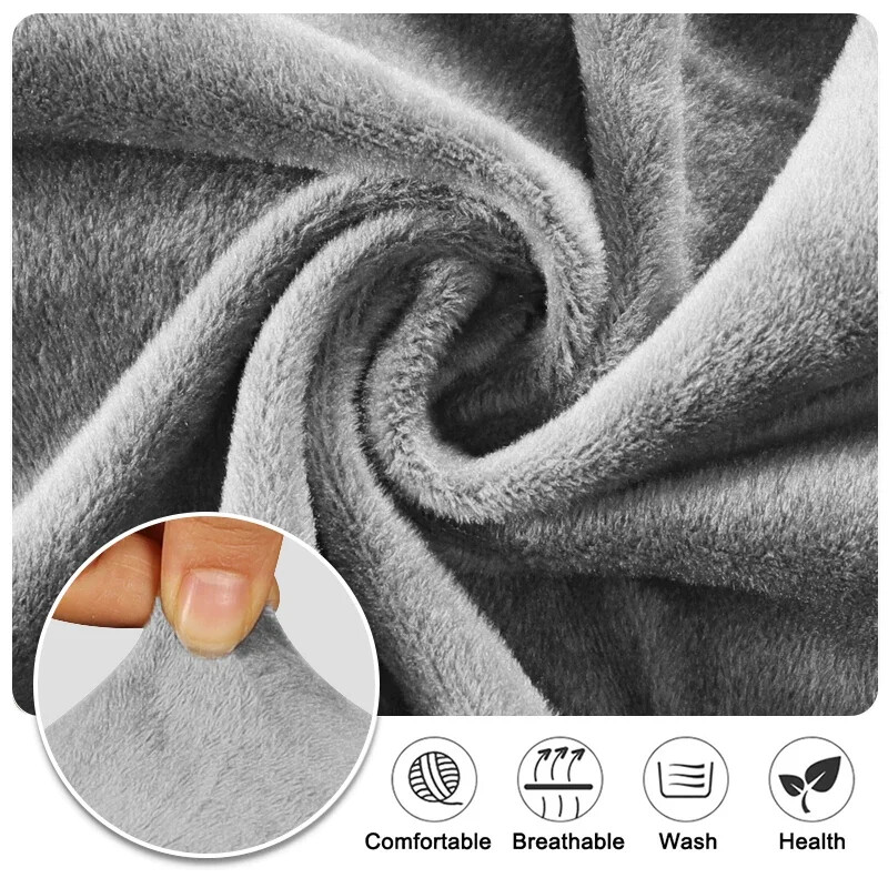 Husă pentru scaune din catifea, culoare solidă, elastică, super moale, pentru scaune reglabile, lavabilă, elastică, pentru scaunul de birou, acasă, hotel