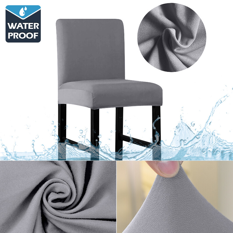 Atsparus vandeniui trumpos atlošo kėdės užvalkalas Sėdynės užvalkalas Baro kėdės užvalkalai Maži Aukštos kokybės Kėdės Dėklas valgomajam Namai