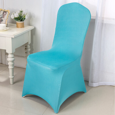 Spandex székhuzat Stretch Dining szabadtéri székhuzatok Protector Stretch székhuzat parti bankettre, esküvőre, szállodára