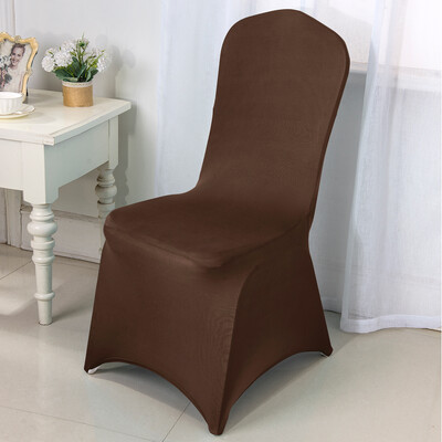 Spandex székhuzat Stretch Dining szabadtéri székhuzatok Protector Stretch székhuzat parti bankettre, esküvőre, szállodára