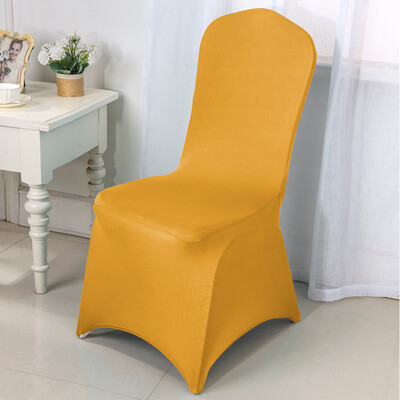 Spandex székhuzat Stretch Dining szabadtéri székhuzatok Protector Stretch székhuzat parti bankettre, esküvőre, szállodára