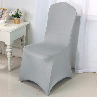 Spandex székhuzat Stretch Dining szabadtéri székhuzatok Protector Stretch székhuzat parti bankettre, esküvőre, szállodára