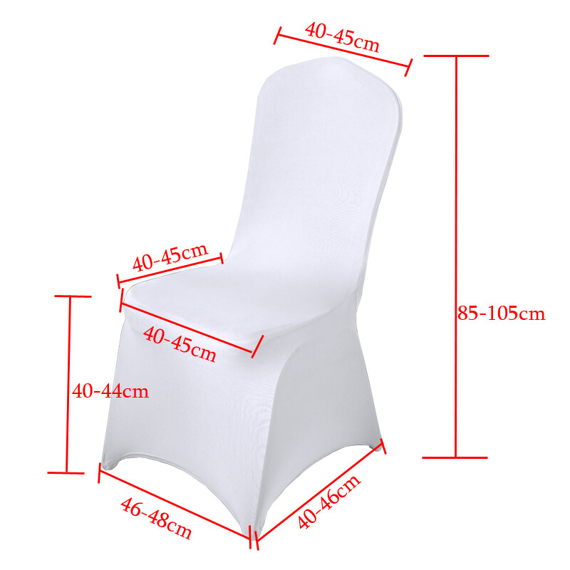 Spandex székhuzat Stretch Dining szabadtéri székhuzatok Protector Stretch székhuzat parti bankettre, esküvőre, szállodára