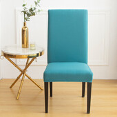 Valgomojo kėdžių užvalkalai Aukšto tempimo kėdės užvalkalas Nuimamas plaunamas kėdės sėdynės apsauginis užvalkalas, skirtas namų vestuvių ceremonijai