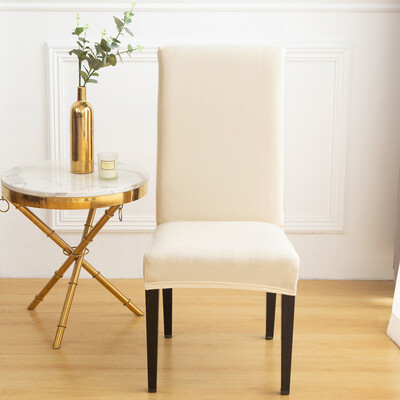 Valgomojo kėdžių užvalkalai Aukšto tempimo kėdės užvalkalas Nuimamas plaunamas kėdės sėdynės apsauginis užvalkalas, skirtas namų vestuvių ceremonijai