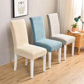 Huse pentru scaune impermeabile jacquard pentru sufragerie, huse pentru scaune pentru banchet de nunta protector scaun de birou