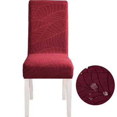 Huse pentru scaune impermeabile jacquard pentru sufragerie, huse pentru scaune pentru banchet de nunta protector scaun de birou