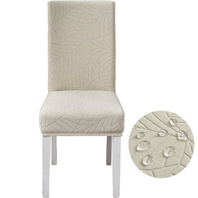 Huse pentru scaune impermeabile jacquard pentru sufragerie, huse pentru scaune pentru banchet de nunta protector scaun de birou