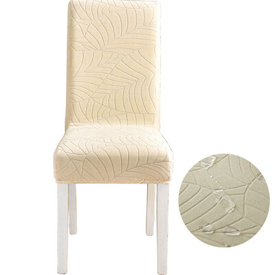 Huse pentru scaune impermeabile jacquard pentru sufragerie, huse pentru scaune pentru banchet de nunta protector scaun de birou