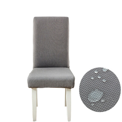 Huse pentru scaune impermeabile jacquard pentru sufragerie, huse pentru scaune pentru banchet de nunta protector scaun de birou
