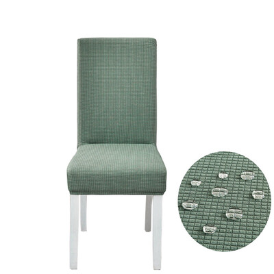 Huse pentru scaune impermeabile jacquard pentru sufragerie, huse pentru scaune pentru banchet de nunta protector scaun de birou